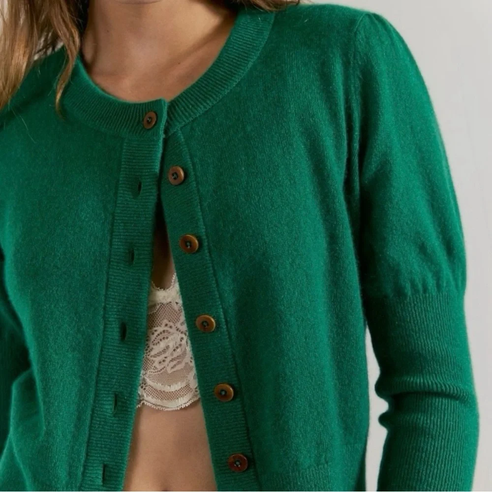 Free People Sloane Cashmere Cardigan NWT - Picture 4 of 5